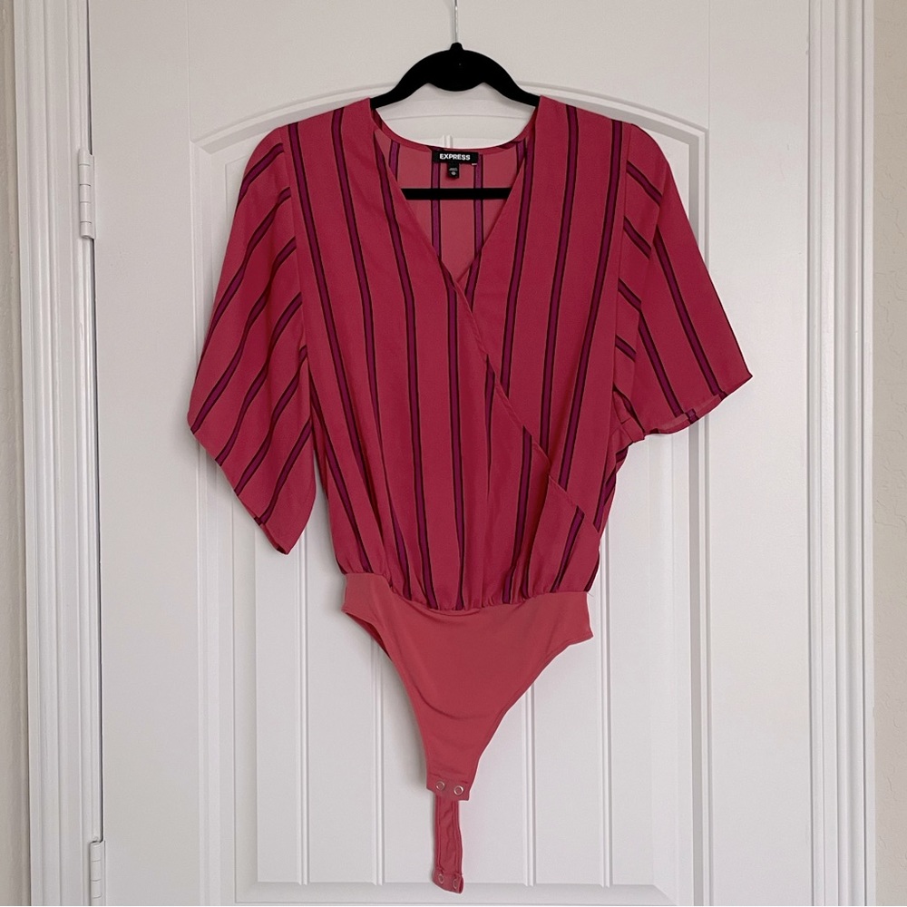Express V-Neck Bodysuit
